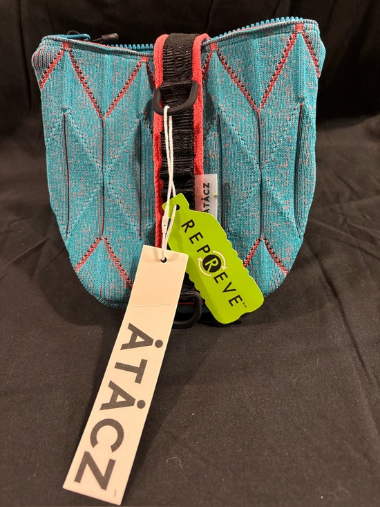 ATACZ Handbags - ATACZ NWT STASH ESSENTIALS POUCH BAG REPREVE RECYCLED MATERIALS VERY TRENDY